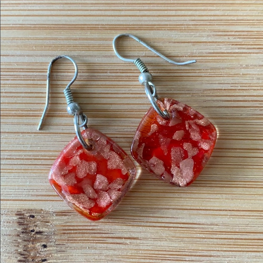 Antica Marina Italian Glass Earrings